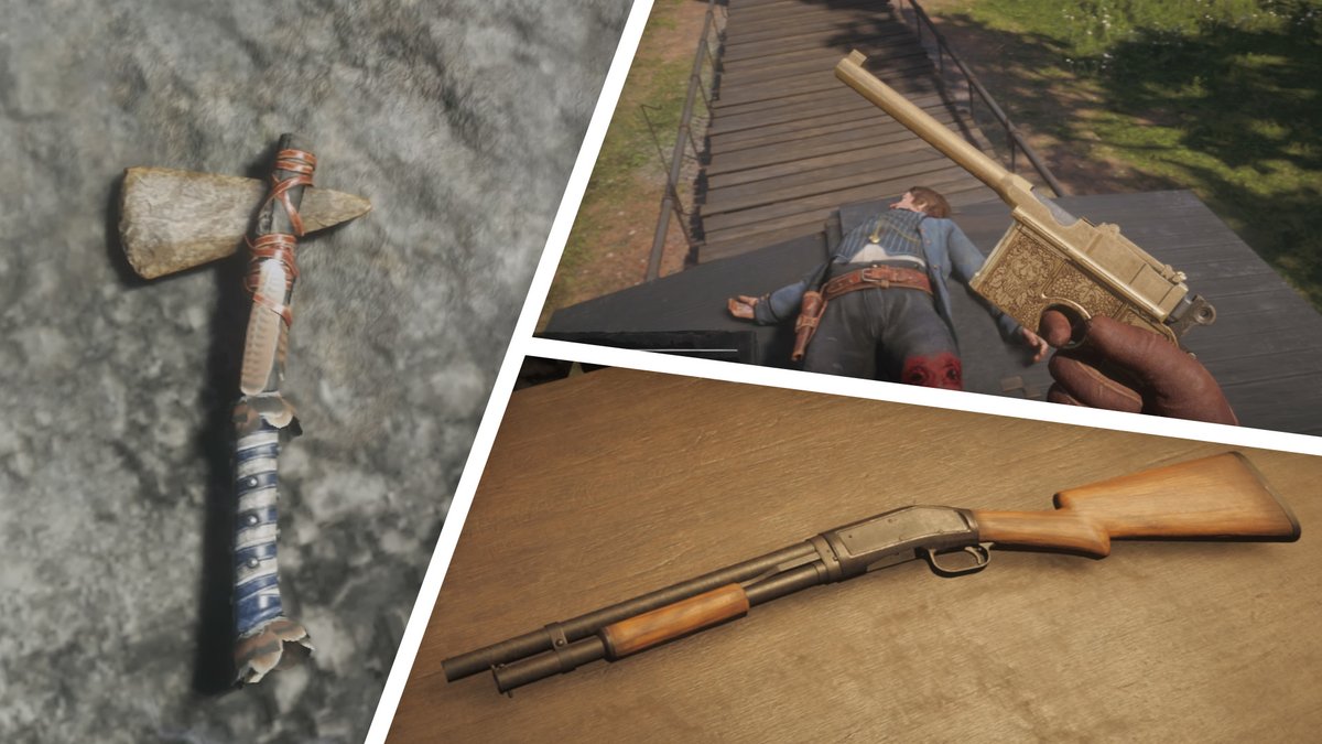 Red Dead Redemption 2 Alle 60 Waffen Fundorte, Bilder und Werte