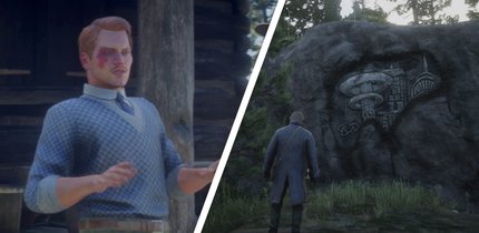 Red Dead Redemption 2: Felsschnitzereien - alle Fundorte für "Geologie für Anfänger"