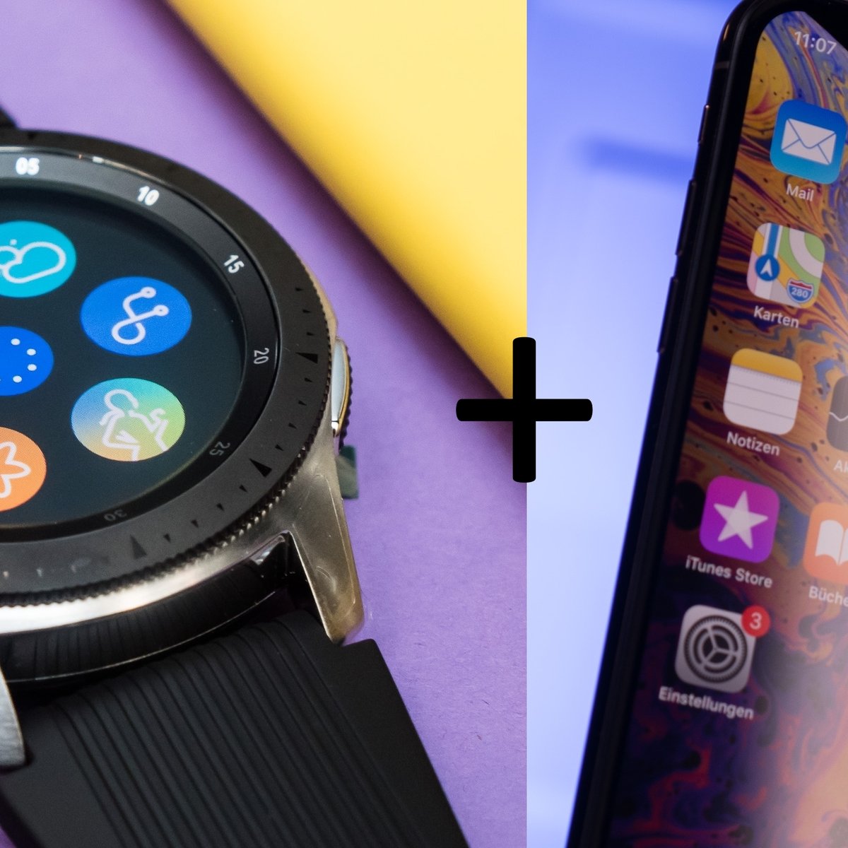 Samsung Galaxy Watch mit iPhone verbinden geht das