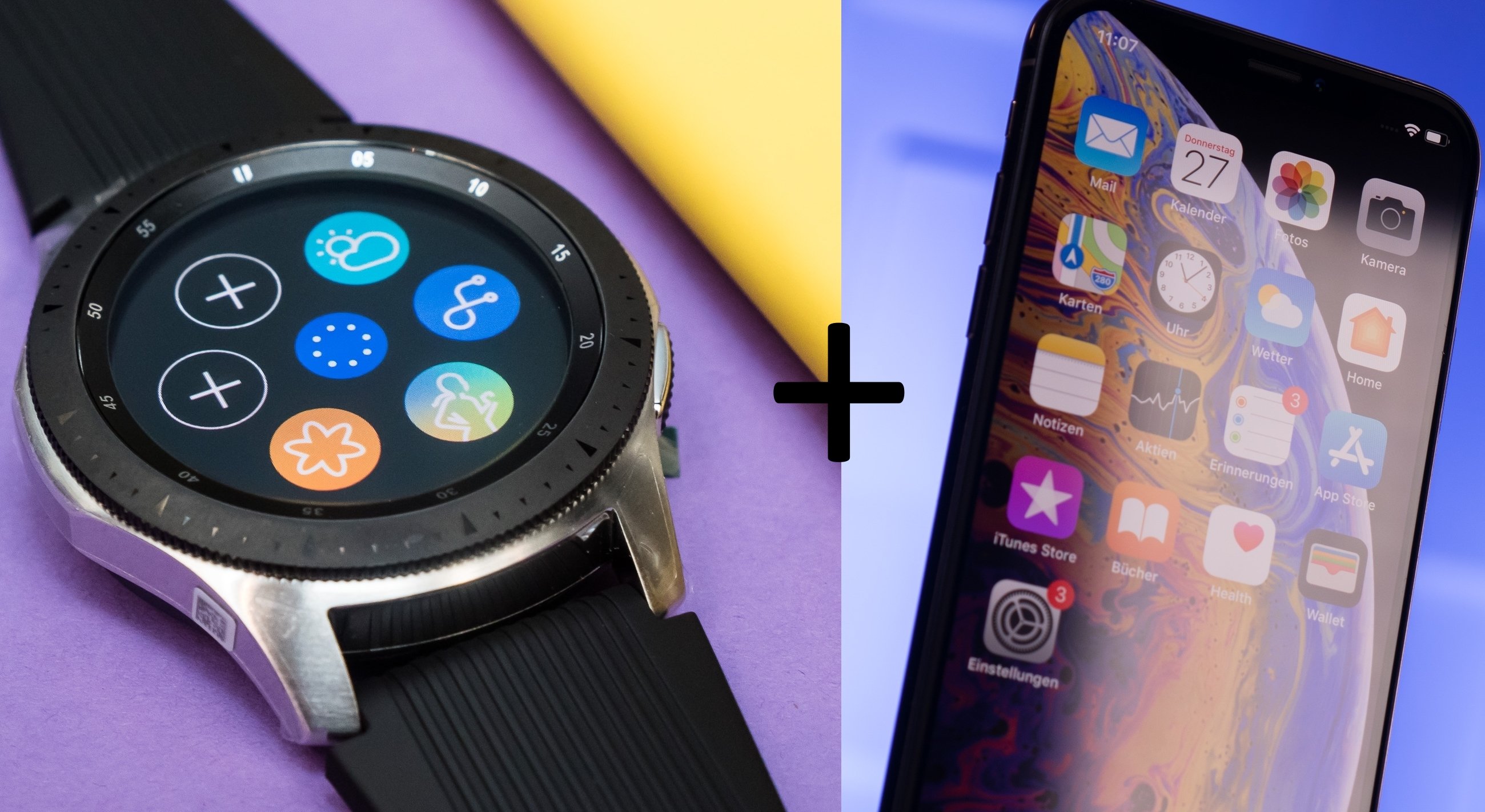 Samsung Galaxy Watch Iphone Mit Der Smartwatch Verbinden Geht Das