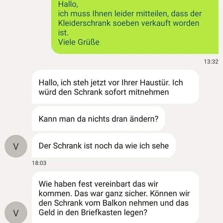 Quelle: Kleinanzeigen/Instagram