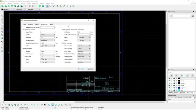 LibreCAD ist sehr umfangreich. Eine Anleitung hilft da weiter.