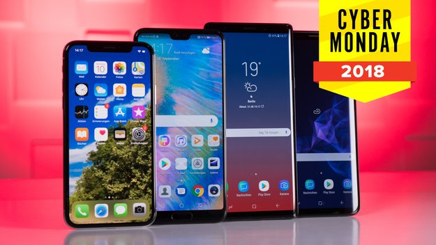 Android-Smartphones am Cyber Monday: Diese Schnäppchen dürft ihr euch nicht entgehen lassen