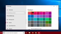 Windows 10: Farbe der Taskleiste ändern – so geht's