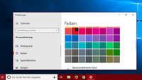 Windows 10: Farbe der Taskleiste ändern – so geht's