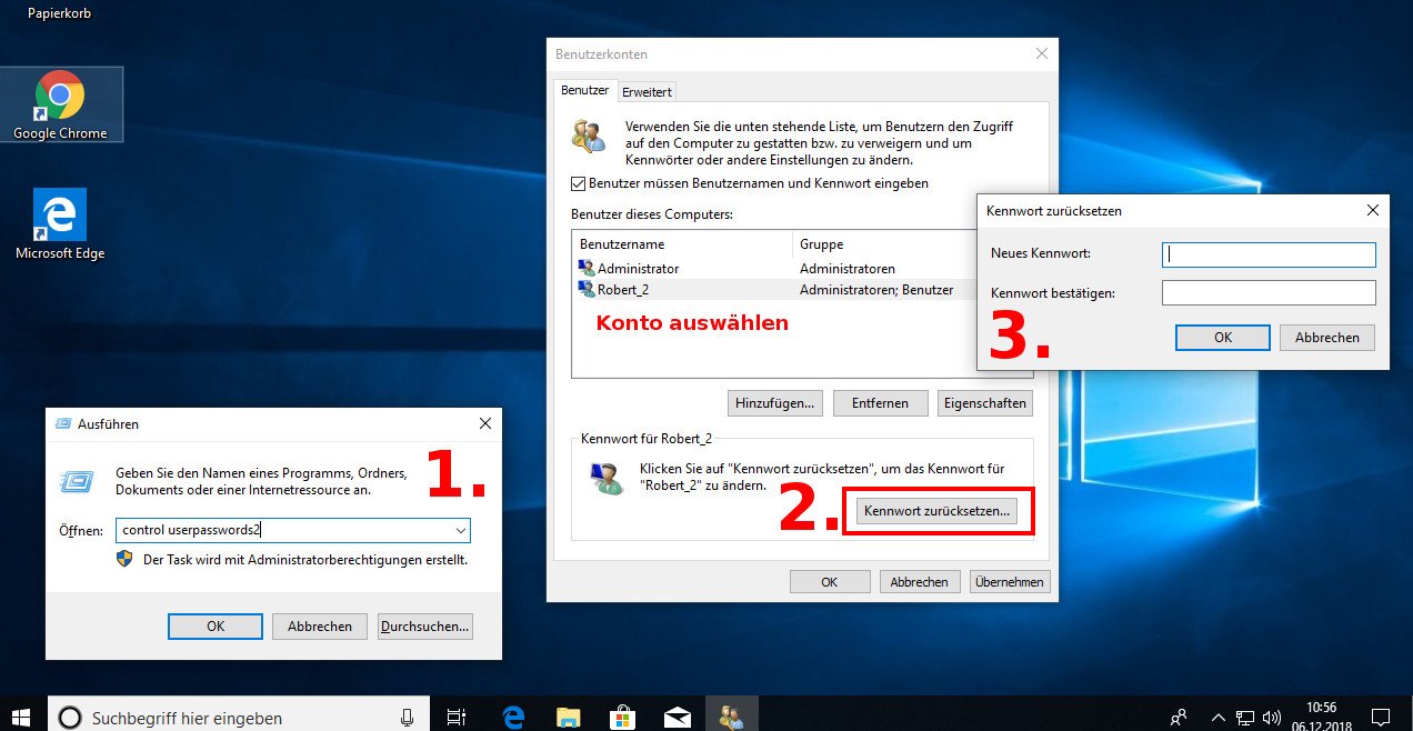 Laptop Passwort Vergessen Windows 7