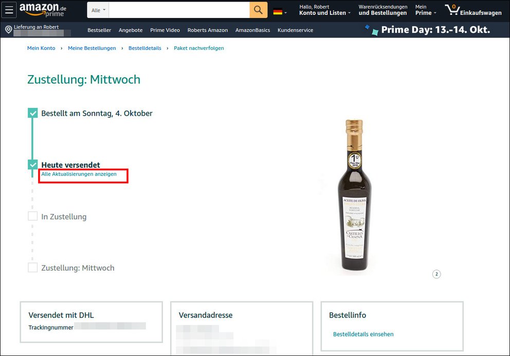 Amazon Logistics: Tracking und Paketverfolgung online ...