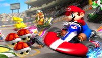 Baseball-Team spielt im Stadion Mario Kart 8 Deluxe