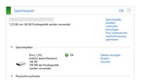 Windows 10: Festplatten zusammenfügen (Speicher-Pool) – so geht's