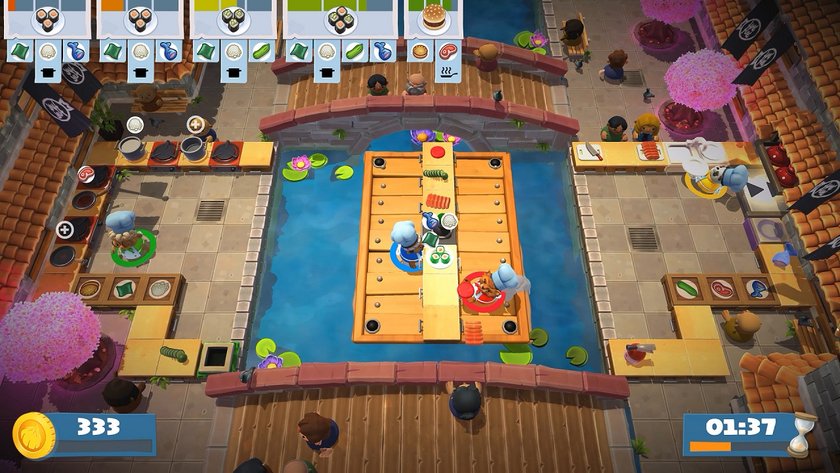 Die besten Arcade-Spiele: Overcooked