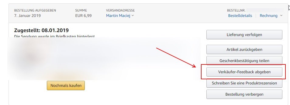 Amazon Produkte Bewerten Und Geld Zurück Amazon: Verkäufer bewerten und Feedback abgeben