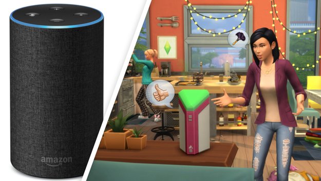 Alexa in Die Sims 4: Das Gerät steuert vielleicht bald deine Sims