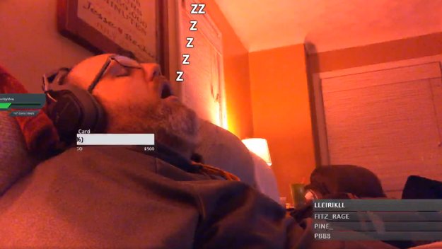 Gamer pennt live im Stream weg und 200 Menschen schauen ihm zu