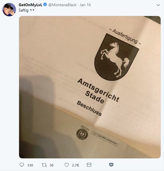 Montanablack Hausdurchsuchung Montanablack Hausdurchsuchung