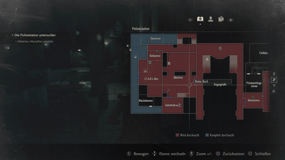 maps for resident evil 2 remake