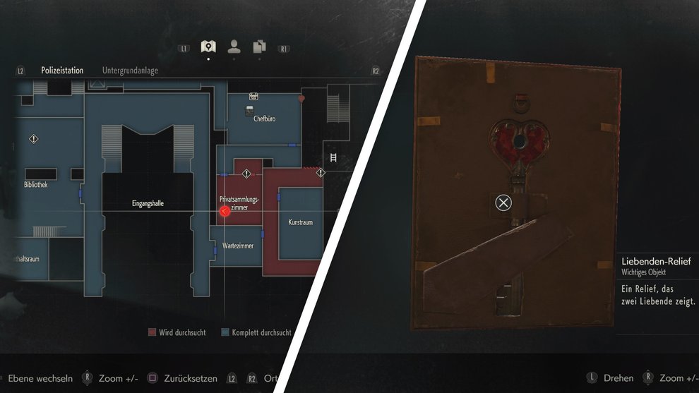 Resident Evil 2 Remake Herz Schlüssel Resident Evil 2 Remake Herz Schlüssel
