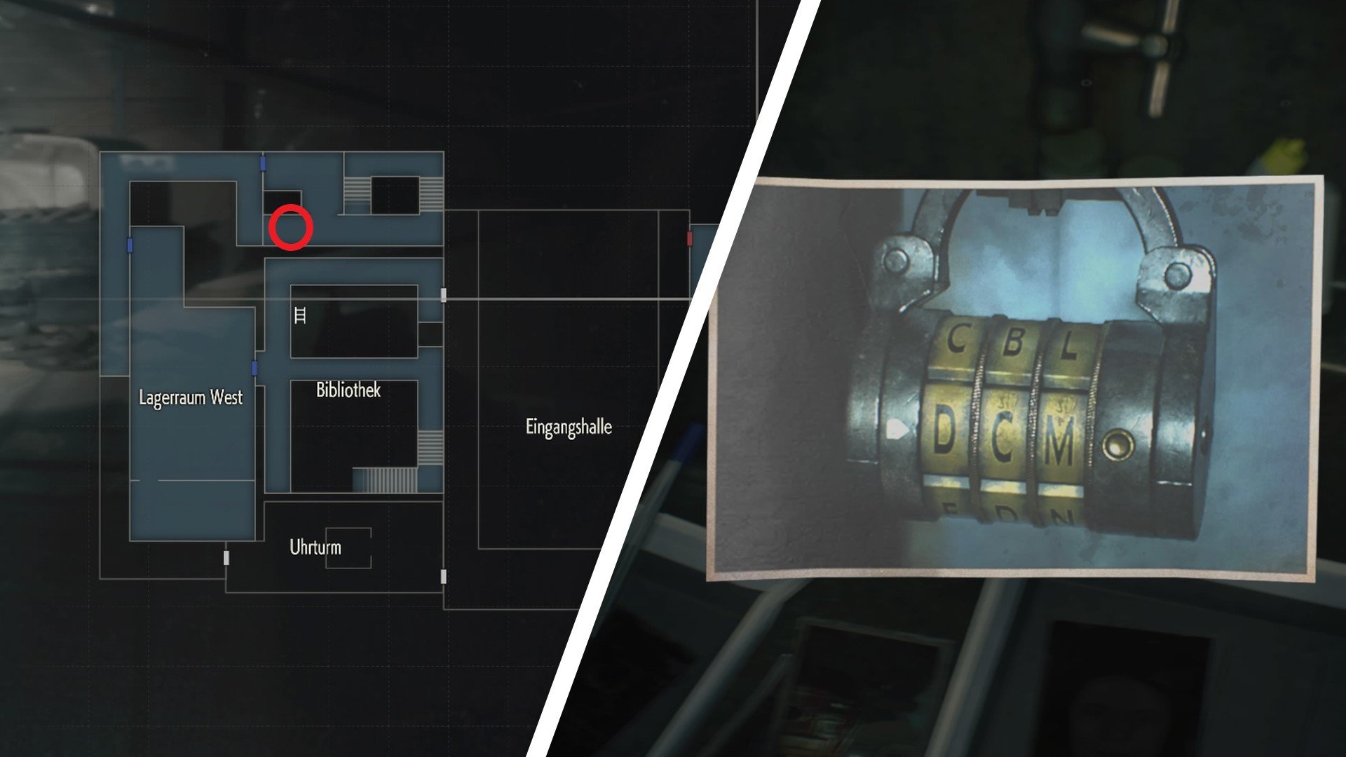 Alle Codes für Safes & Tresore im Resident Evil 2