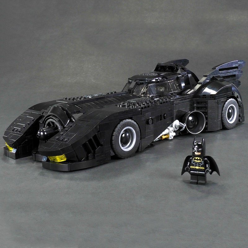 LEGO MOC Tim Burton Batman Batmobile