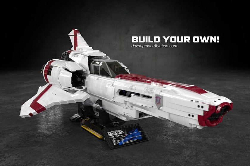 LEGO MOC Battlestar Galactica Colonial Viper MkII