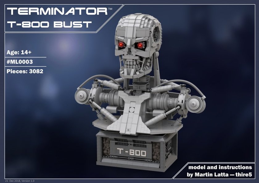 LEGO MOC T-800 Terminator