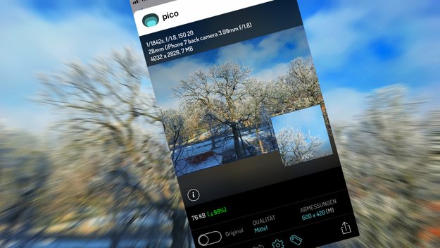 App-Tipp: Fotos für iMessage verkleinern und Datenvolumen sparen