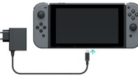 Nintendo Switch aufladen (auch wenn sie nicht mehr lädt)