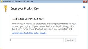 Office 2010 Product Key auslesen - so geht's