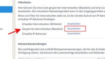 Fritzbox: Blacklist öffnen &  Einträge hinzufügen – so geht's