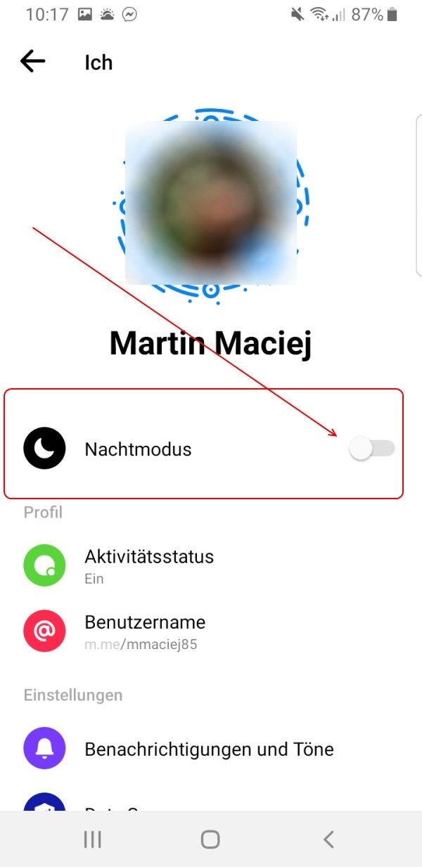 facebook-messenger-nachtmodus