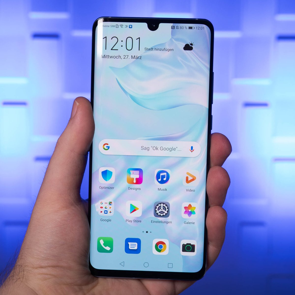 11. Huawei P30 Pro: On-Screen-Tasten ausschalten / Gestensteuerung  einschalten