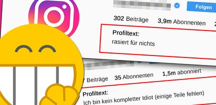 27 Gründe, warum Instagram-Profilsprüche zum Schlapp-Lachen sind