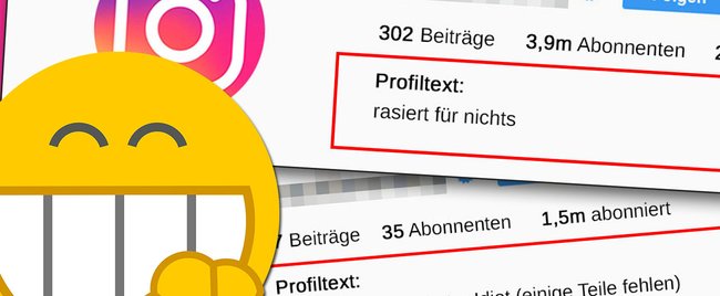 27 Gründe, warum Instagram-Profilsprüche zum Schlapp-Lachen sind