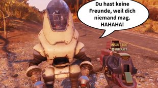 Fallout 76: Dreister Roboter beschimpft die Spieler – und sie lieben es