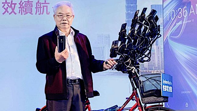 Chen Sanyuan bei einer Zenfone-Präsentation 2019