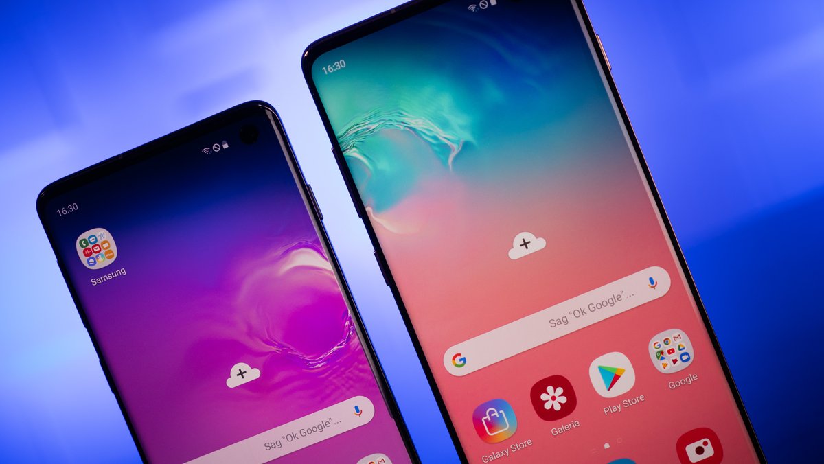 Samsung Galaxy S10 and Note 10: Update to Android 12 on the way