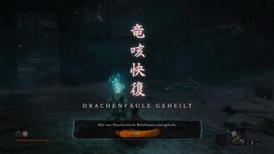 Sekiro: Drachenfäule heilen - so erhöht ihr die Göttliche Hilfe wieder