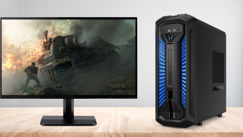 Ab heute bei Aldi GamingPC Medion Erazer P66065 für 999 Euro lohnt