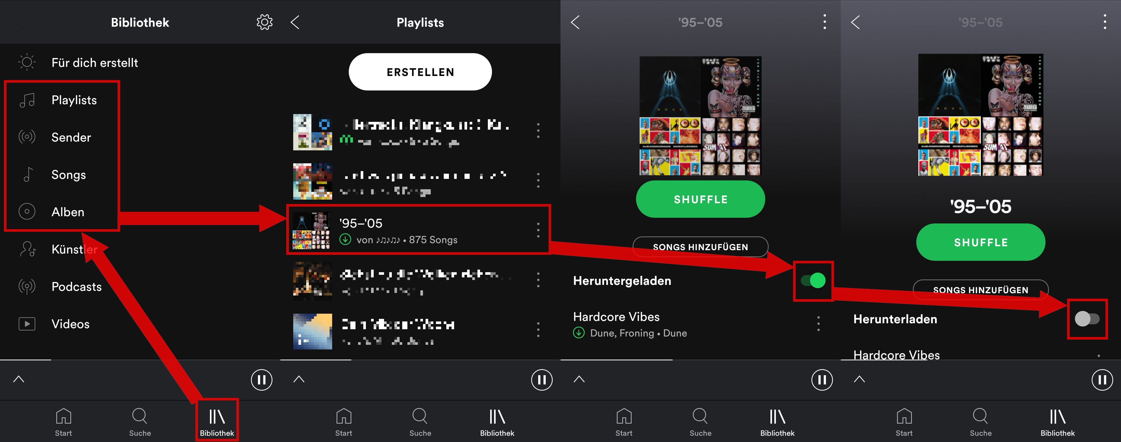 Spotify Downloads Loschen Runtergeladene Songs Vom Smartphone Pc Entfernen