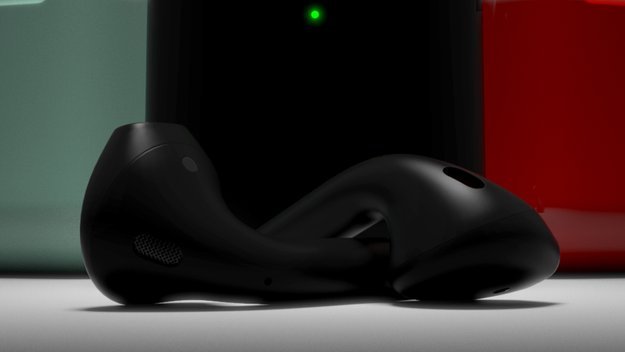 AirPods 2 in Schwarz und weiteren Farben: Apples Bluetooth-Ohrhörer „angemalt”