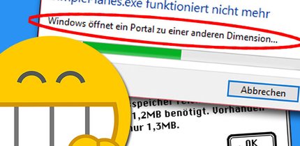 Die 60 dümmsten & lustigsten Fehlermeldungen von Windows, macOS & Co.