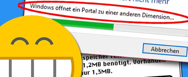 Die 60 dümmsten & lustigsten Fehlermeldungen von Windows, macOS & Co.