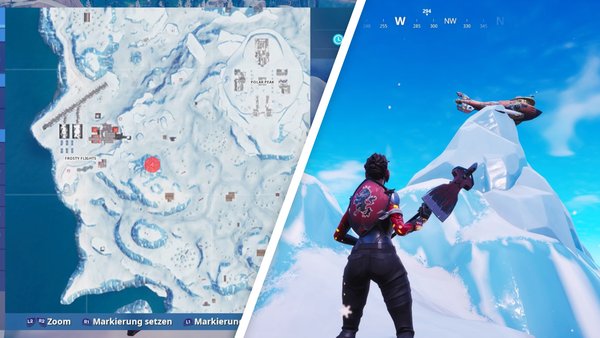 Fortnite 5 Hochste Punkte Fundorte A!   uf Der Karte Season 8 Woche 6 - u boot auf dem eisberg fundorte der hochsten punkte in fortnite season 8