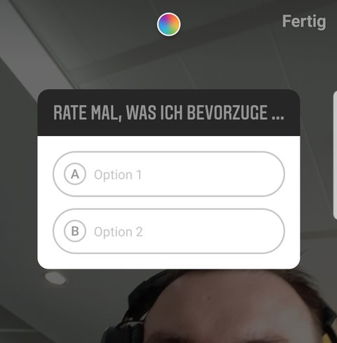 Instagram Quiz Sticker und Fragen einfugen so gehts