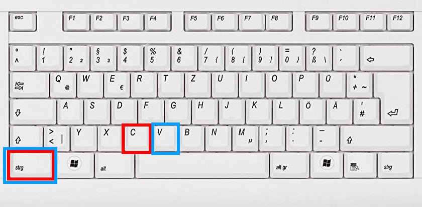Tastenkombination Kopieren Einfugen Windows Mac So Geht S