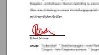 Unterschrift in PDF einfügen – so geht's kostenlos