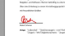 Unterschrift in PDF einfügen – so geht's kostenlos