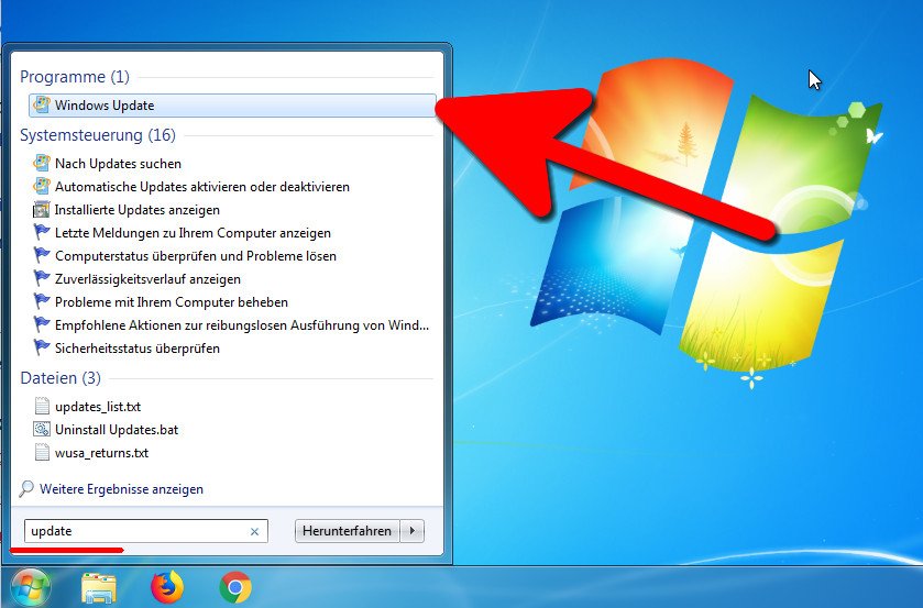 kool voetstuk vis Windows 7: Automatische Updates deaktivieren – so geht's