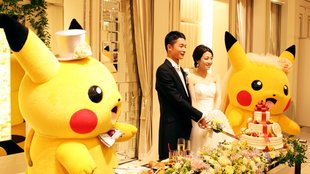 Jetzt gibt es sogar schon offizielle Pokémon-Hochzeiten