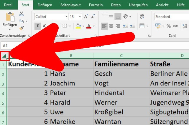 Klickt zunächst in „Tabelle1“ hier. (Bildquelle: GIGA)