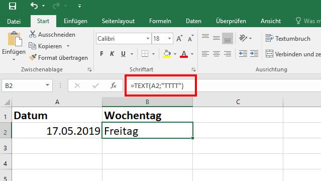Excel Datum Um Einen Tag Erhöhen Excel: Fortlaufende Datumsangaben ohne Wochenende erstellen – so geht's